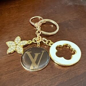 LV Keychains - Repurposed Louis Vuitton Canvas